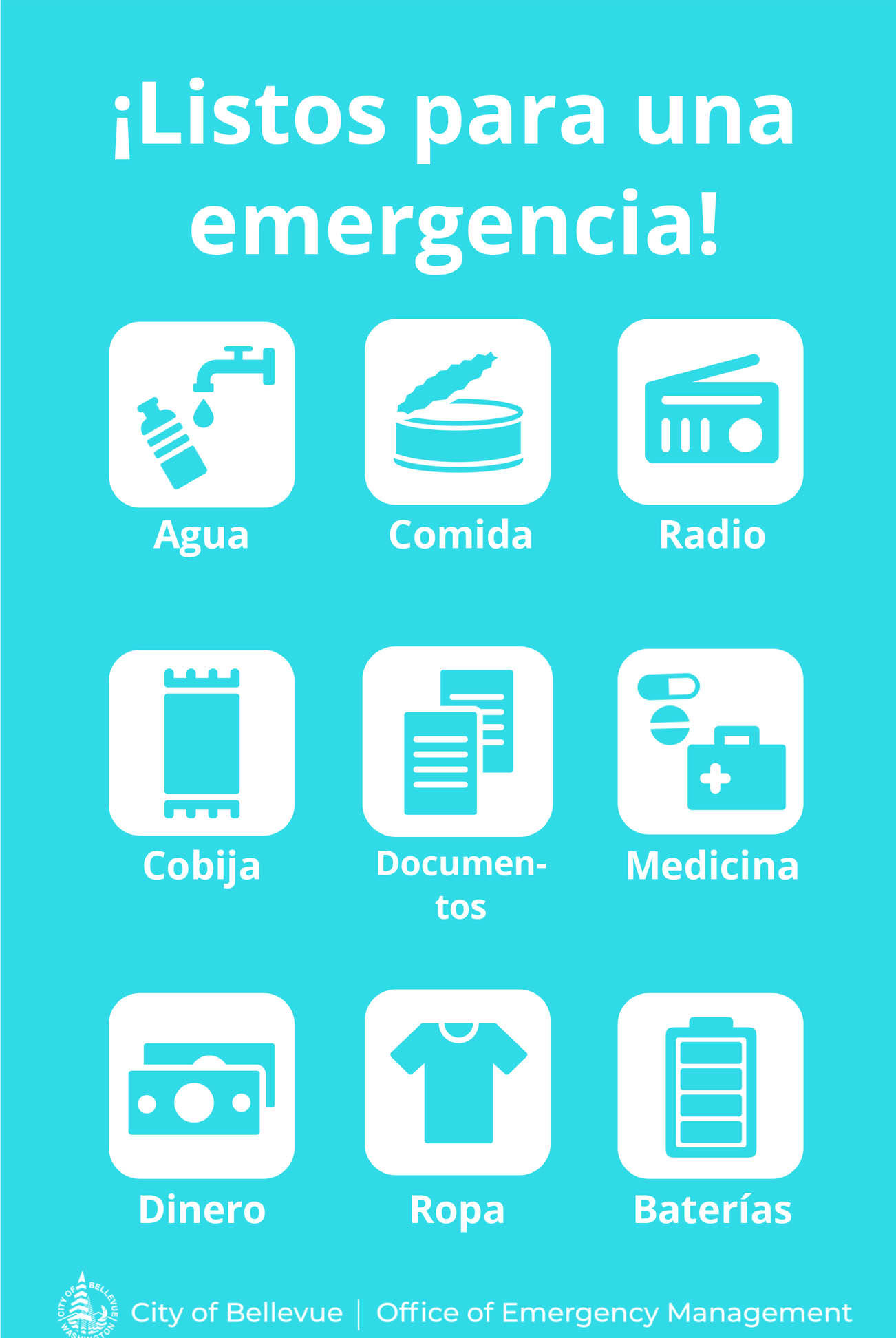 ¡Listos Para Una Emergencia!