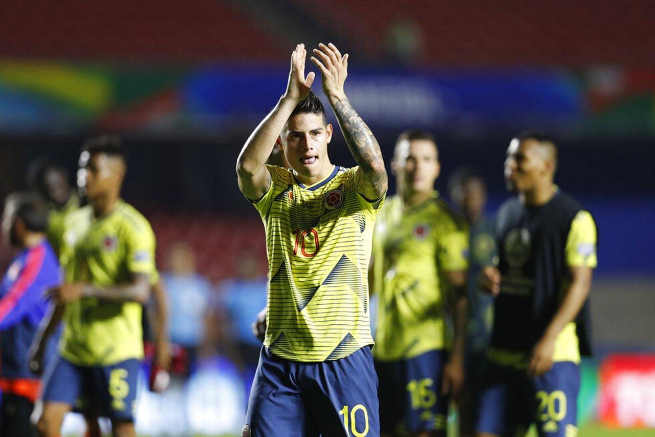 La magia de James carga a Colombia a cuartos de final