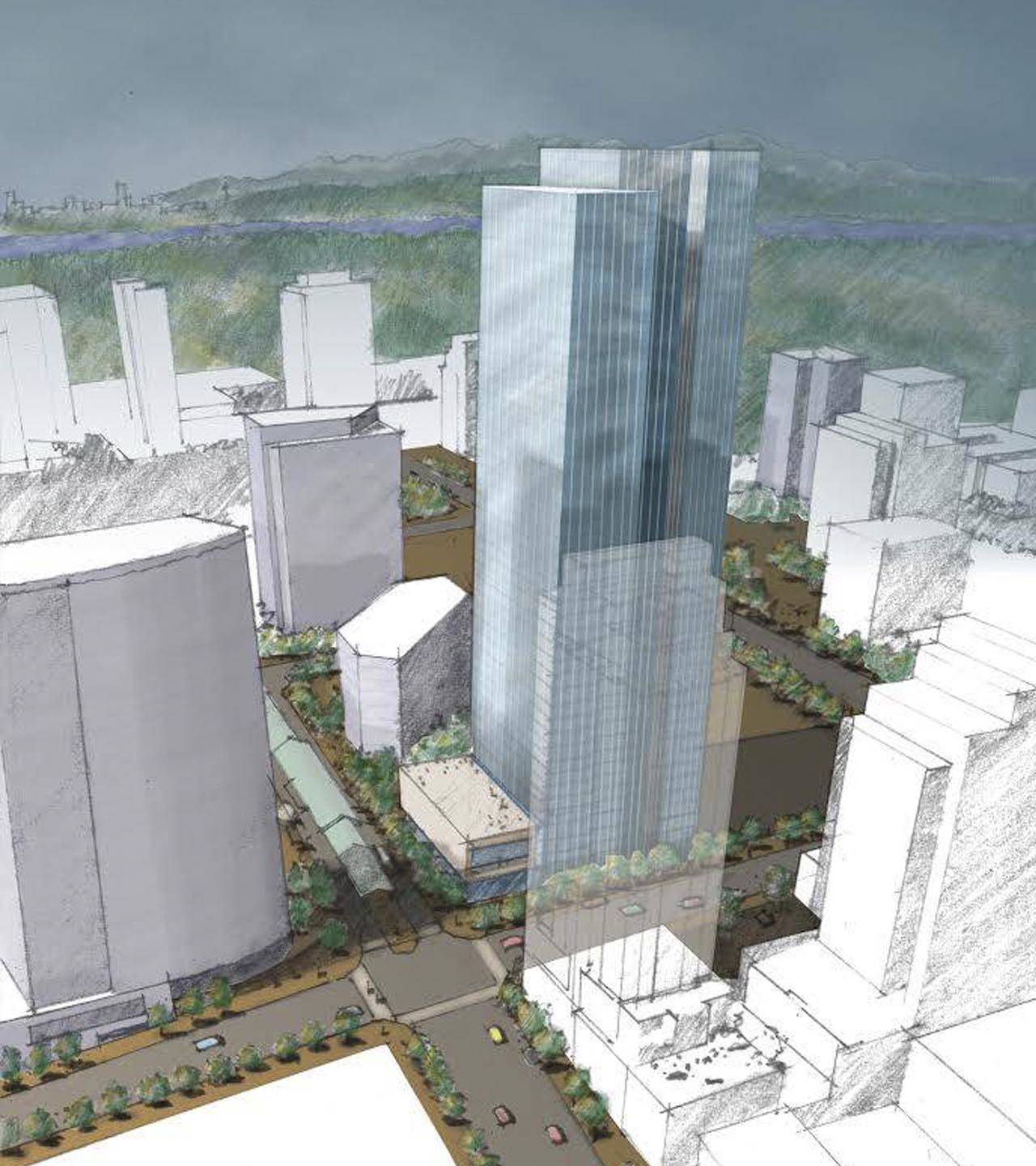 Torre de 43 pisos y 600 pies de altura de Amazon llevará a casi 600 trabajadores a Bellevue