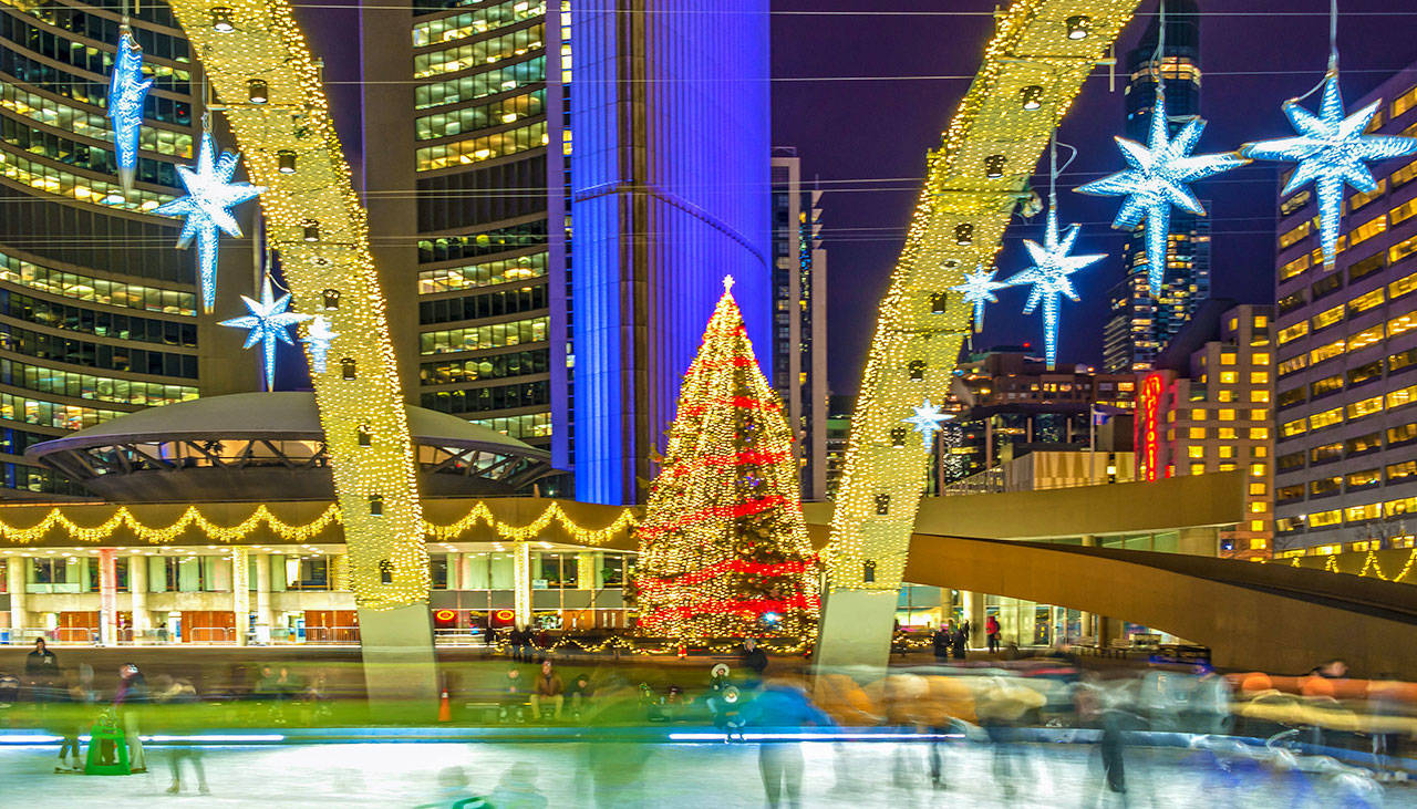 Luces navideñas en el Puget Sound La Raza del Noroeste