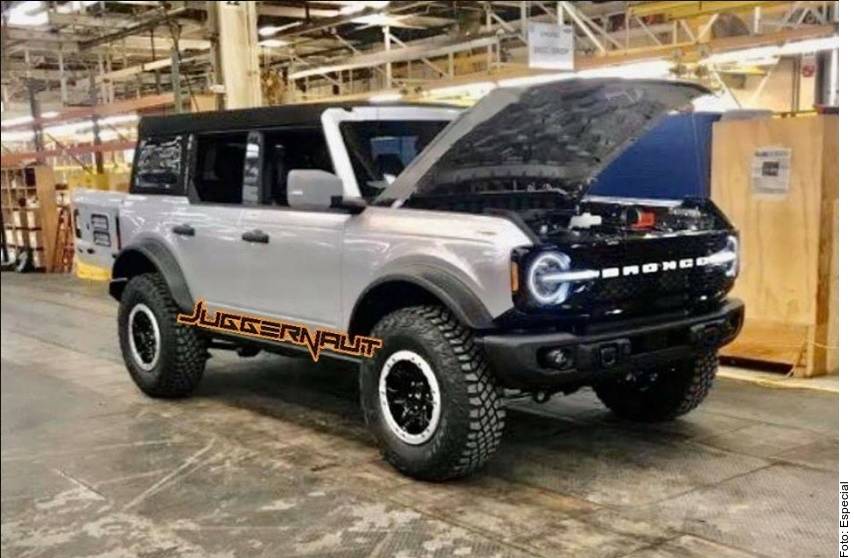 Filtran aspecto de la Ford Bronco 2021