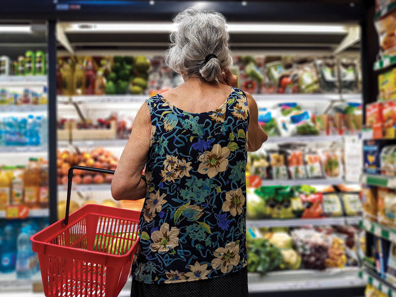 Horario especiale de compras para adultos mayores