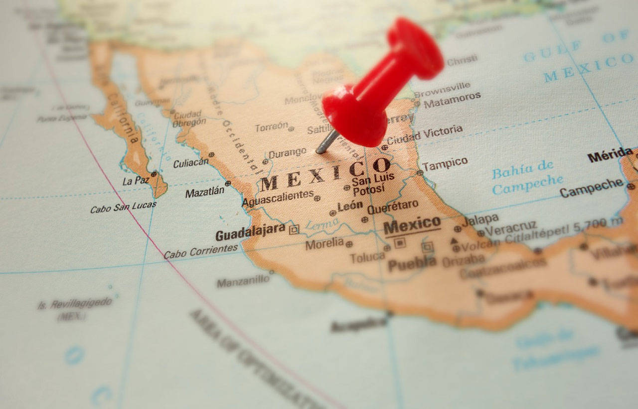 Map of Mexico