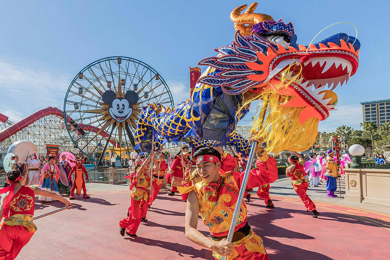 Lunar New Year at Disney California Adventure Park returns Jan. 21 – Feb. 13, 2022. This celebration commemorates traditions of Chinese, Korean and Vietnamese cultures. The festival is filled with multicultural performances, special activities, culinary delights, beautiful décor, celebratory merchandise, and more. (Joshua Sudock/Disneyland Resort)