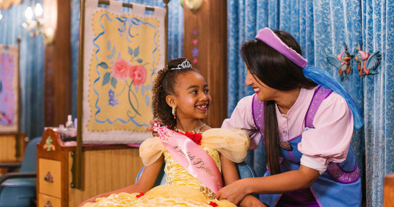 Bibbidi Bobbidi Boutique will soon welcome young guests once again for royal head-to-toe transformations at both Disneyland Park at Disneyland Resort and Magic Kingdom Park at Walt Disney World Resort on August 25. Guests, ages 3 to 12, can transform into some of their favorite Disney characters with hairstyling, makeup, costumes and accessories. Guests may begin making reservations for these magical transformations in early August only in the Disneyland App and My Disney Experience app, or at Disneyland.com and DisneyWorld.com. Valid admission and park reservations are required for entry into Disneyland Park and Magic Kingdom Park. (Christian Thompson/Disneyland Resort)